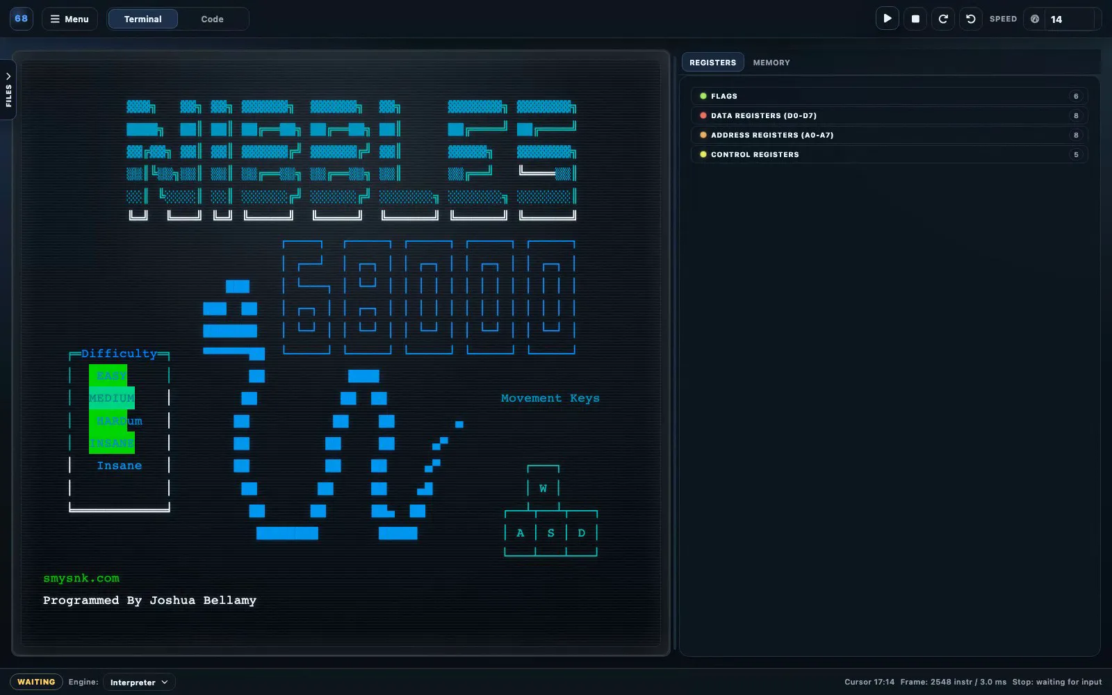 m68k-interpreter screenshot